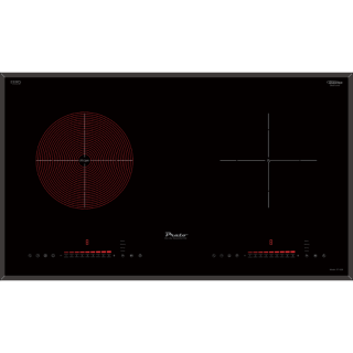 Bếp 1 từ 1 hồng ngoại Prato Model PT-028.E, Made In Malaysia