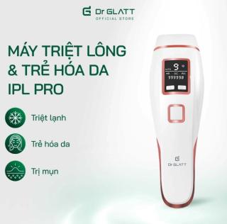 Máy triệt lông & trẻ hóa da IPL PRO, tặng kèm kính râm và dao cạo