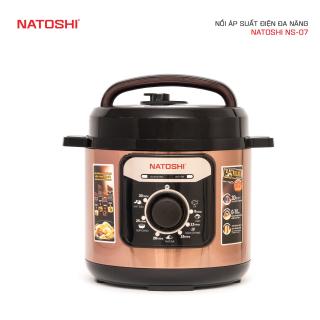 Nồi áp suất điện Natoshi NS-07, dung tích 6L, bảo hành 12 tháng